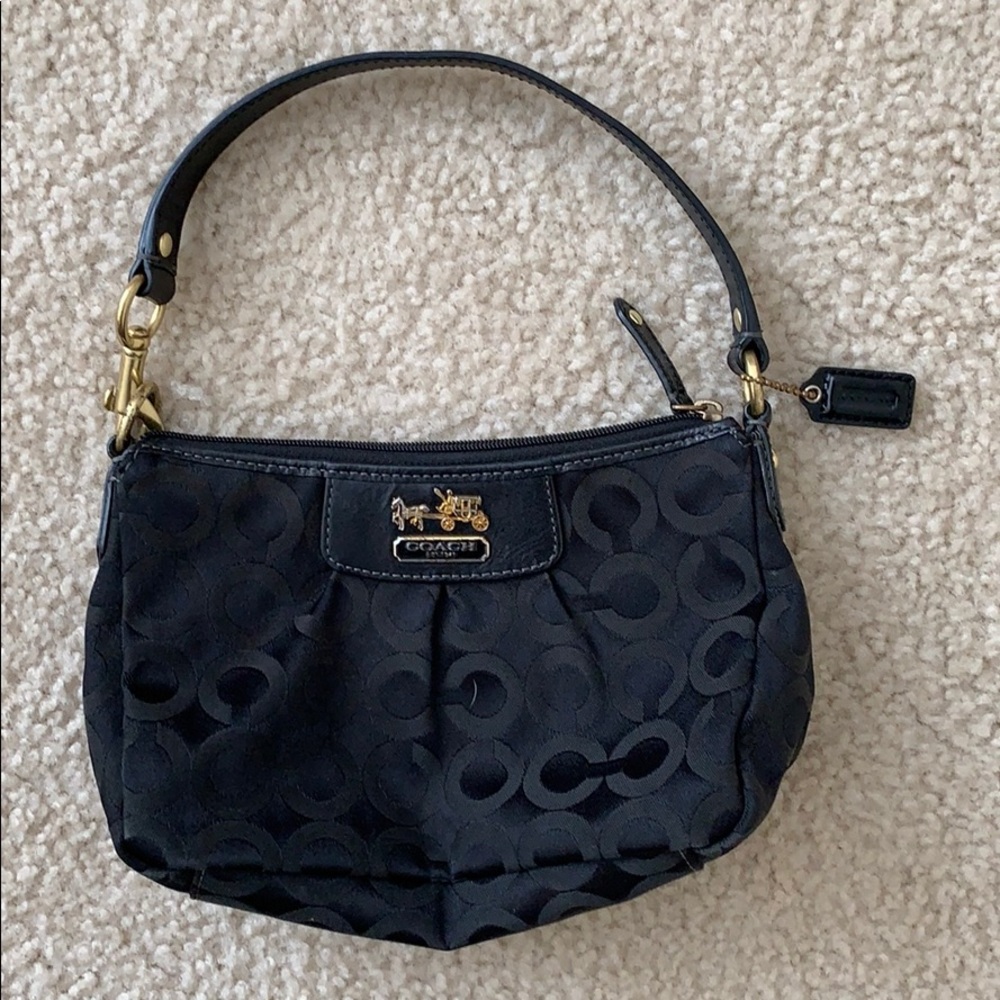 COACH Madison Top Handle Pouch
